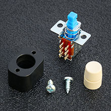 002-0803-000-KIT - Fender® Deluxe Player, Jeff Beck and Elite Strat® DPDT Push-Push Button Switch Kit