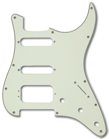 005-4021-049 - Fender Stratocaster Mint Green 3 Ply HSS Pickguard