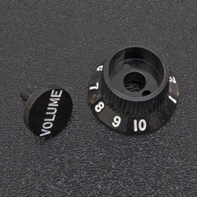 005-9267-029 - Genuine Fender Black S-1 Volume / Switch Knob