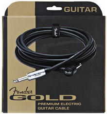 099-0712-001 - Fender Premium Gold Electric Guitar Cable