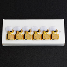 099-0846-200 - Genuine Fender American Series Gold Tuning Keys With Pearl Buttons