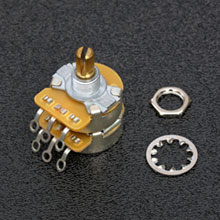 099-0847-000 Fender Dual 500k / 250k Split Shaft Potentiometer