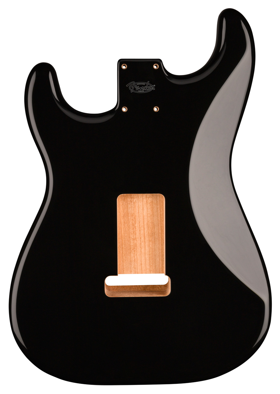 099-8003-706 0998003706 Fender Classic Series 60's Stratocaster Replacement Alder Body, Black (MIM)