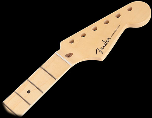 099-9002-921 0999002921 - Fender Stratocaster Replacement Neck 22 Medium Jumbo Frets, Maple Fingerboard, Compound Radius 9.5" to 14"