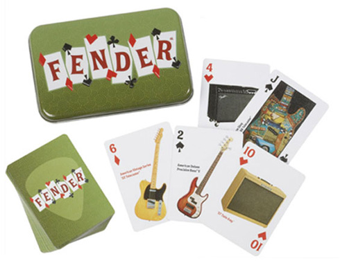 099-9526-000 0999526000 - Fender Dual-Deck Playing Card Tin Set