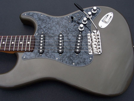 Loaded Strat Pickguard Custom Quad 44 Seymour Duncan ... custom strat wiring 