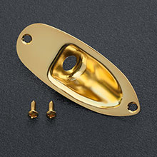 AP-0610-002 - Gotoh Gold Stratrocaster Jack Plate