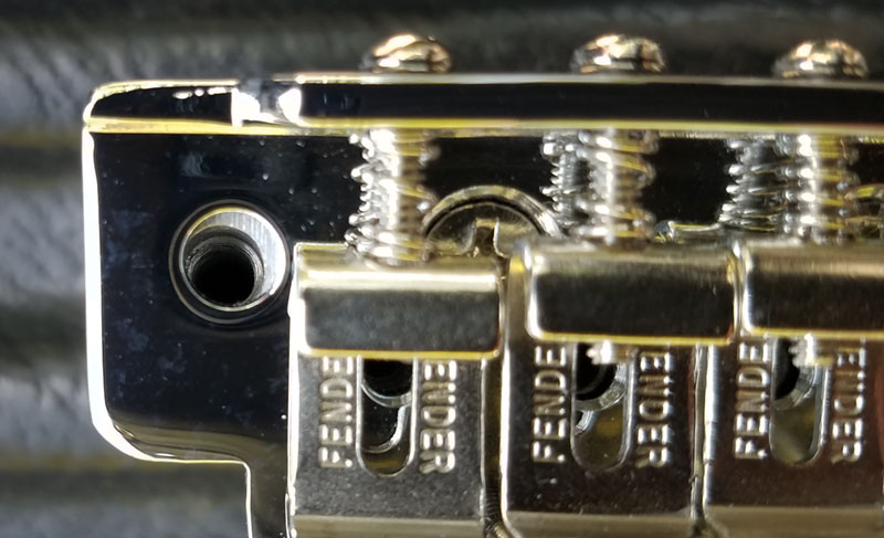 installing a tremolo bridge